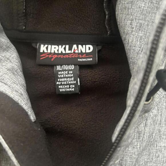 Kirkland Signature Men's Utility Jacket with Hood, Gray, XL - Picture 3 of 4